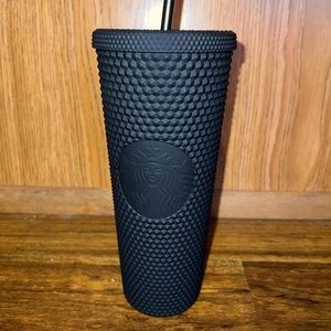 Black Studded Starbucks Cup